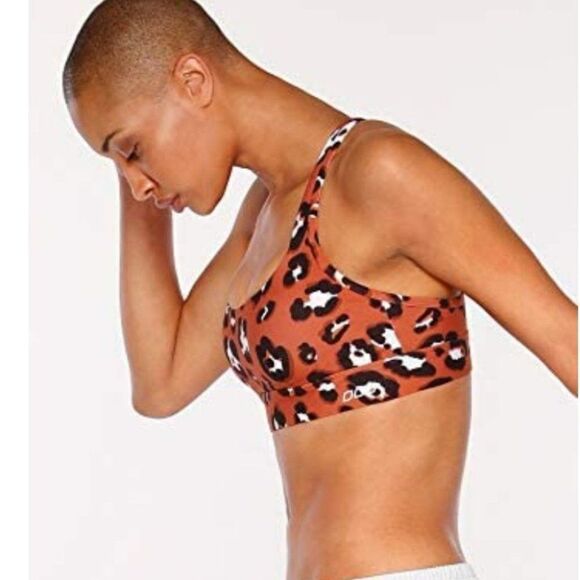 Lorna Jane Wildcat Compact Sports Bra Leopard - Picture 1 of 5